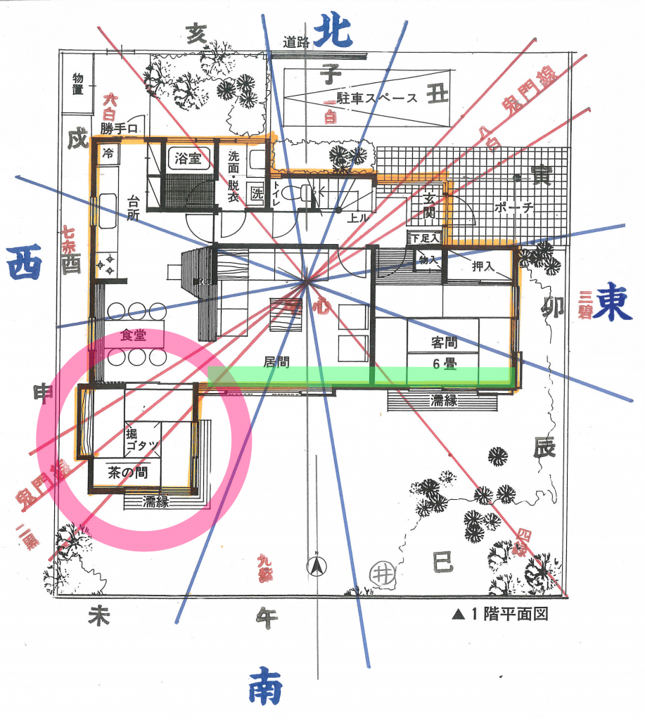 家相図吉凶吉 風水家相の間取り鑑定・設計専門のタオ家相設計工房